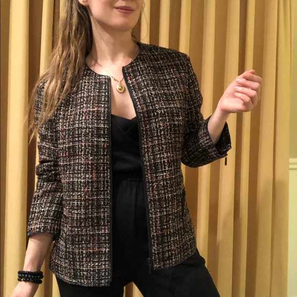 Coats | Akris Punto Tweed Jacket | Poshmark